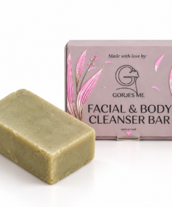 MINI SAMPLE GORJES ME FACIAL & BODY CLEANSER BAR ‘GREEN BLISS’ Fresh Herbal Aloe 20g