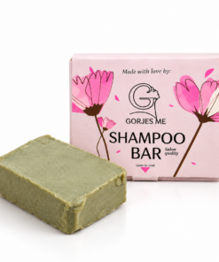 MINI SAMPLE GORJES ME VOLUMISING SHAMPOO BAR TRAVEL SIZE ‘FRENCH GREEN CLAY’ Fruity Scent 20g