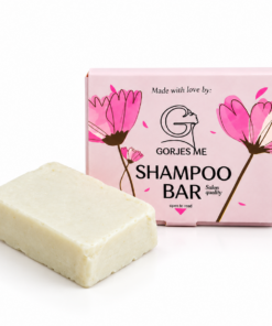 MINI SAMPLE GORJES ME SHAMPOO BAR 'WHITE HARMONY' TRAVEL SIZE Green Tea & Lemongrass 20g